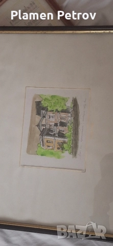 Картини маслени бои и акварел , снимка 5 - Антикварни и старинни предмети - 33037372