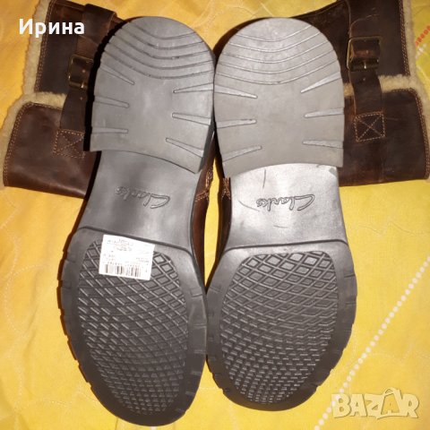 Clarks 41 номер естествена кожа , снимка 4 - Дамски ботуши - 34503072