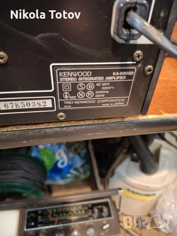 Продава се усилвател Kenwood KA-880SD. , снимка 7 - Ресийвъри, усилватели, смесителни пултове - 53406934