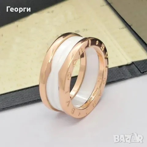 Bvlgari B zero оригинален пръстен, снимка 2 - Пръстени - 50216863