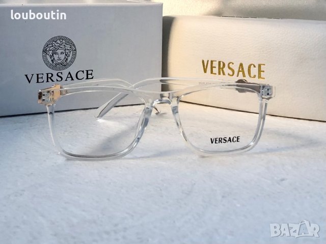 Versace диоптрични рамки.прозрачни слънчеви,очила за компютър, снимка 7 - Слънчеви и диоптрични очила - 41839872