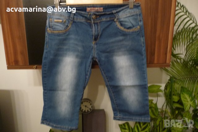 дамски бермуди от деним / дънкови бермуди /