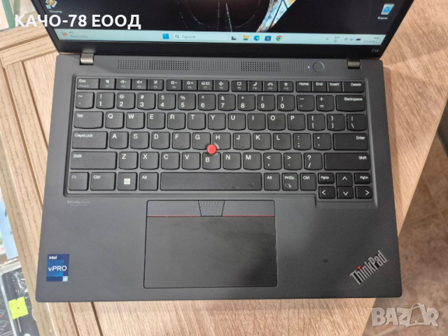 Лаптоп  Lenovo ThinkPad T14 Gen 3, снимка 2 - Лаптопи за работа - 53615286