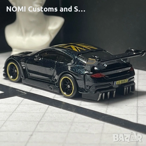 Custom Hot Wheels Bentley Continental GT3, снимка 11 - Коли, камиони, мотори, писти - 53048793