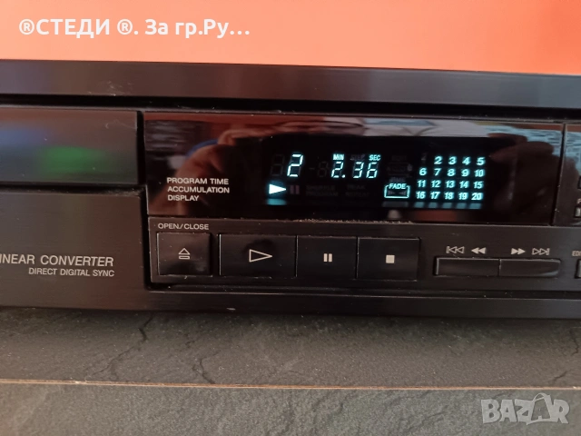 CD плейър Sony CDP-195. , снимка 2 - Ресийвъри, усилватели, смесителни пултове - 53141612