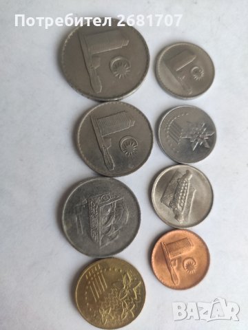 Монети Малайзия , снимка 2 - Нумизматика и бонистика - 41769793