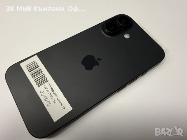 Мобилен телефон Iphone 16 128GB 100% , снимка 2 - Apple iPhone - 53813909