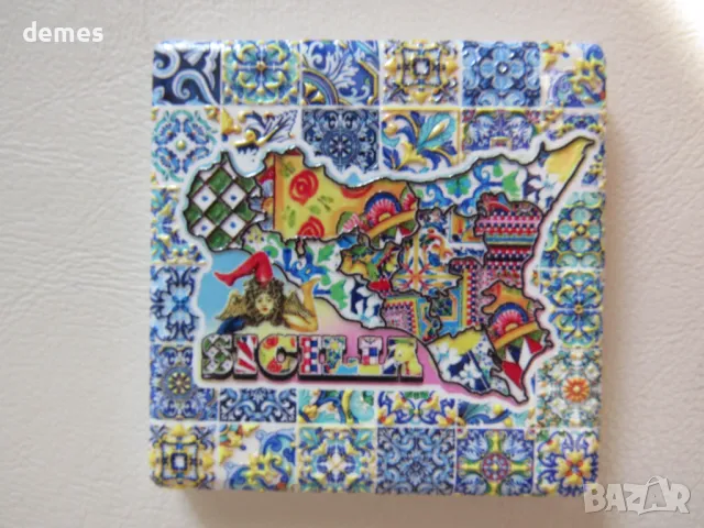 Магнит от Сицилия, Италия, снимка 5 - Колекции - 48027920