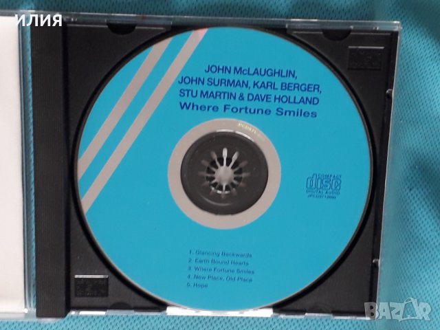 John McLaughlin, John Surman, Karl Berger, Stu Martin, Dave Holland – 1971 - Where Fortune Smiles(Fu, снимка 5 - CD дискове - 44302630