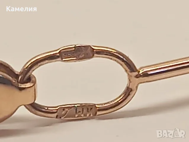 Руско злато. Колие, снимка 8 - Колиета, медальони, синджири - 55748475