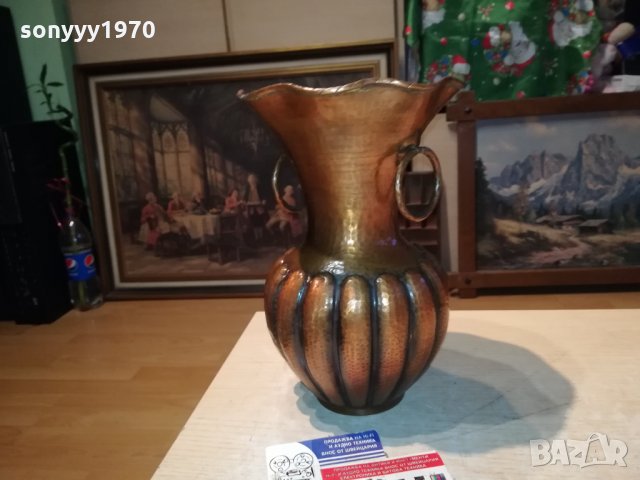 КРАСИВА ВАЗА ВНОС ФРАНЦИЯ 0811211659, снимка 2 - Антикварни и старинни предмети - 34737435