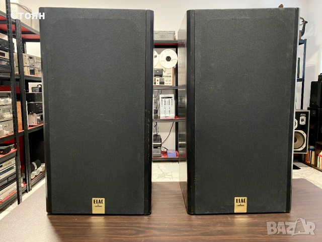 Vintage тонколони Elac, снимка 2 - Тонколони - 53246403
