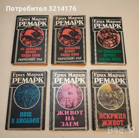 Сенки в рая - Ерих Мария Ремарк, снимка 3 - Художествена литература - 50495418