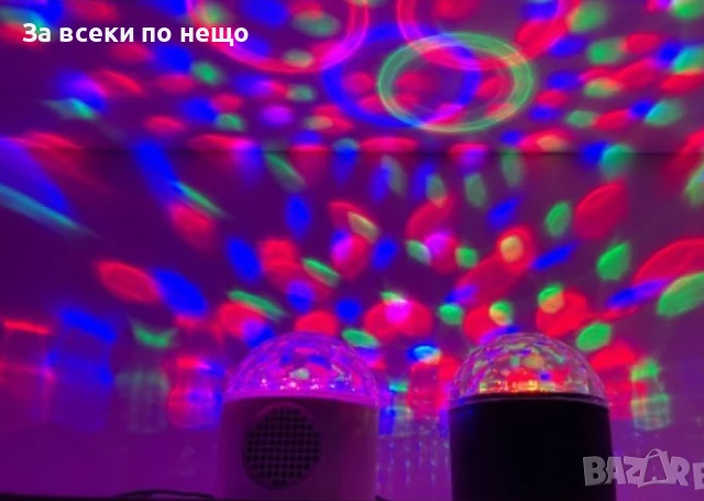 Преносима LED нощна Bluetooth диско лампа с колонка XL-911, снимка 2 - Друга електроника - 51108767
