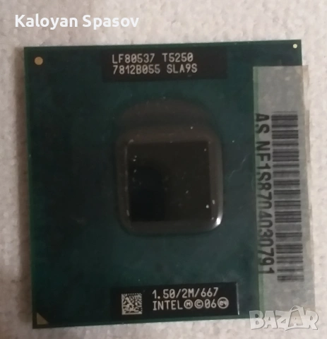 Процесор AMD Semprom 2600+ Socket 754 и Intel Core 2 Duo T5250 Socket PGA 478. Цената е за двата., снимка 2 - Процесори - 53238611