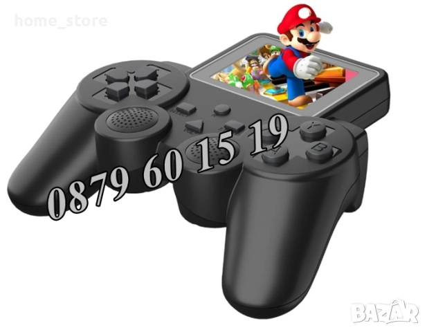 Безжична ретро конзола с 520 игри, с дипслей и втори джойстик, снимка 4 - Други игри и конзоли - 52153260