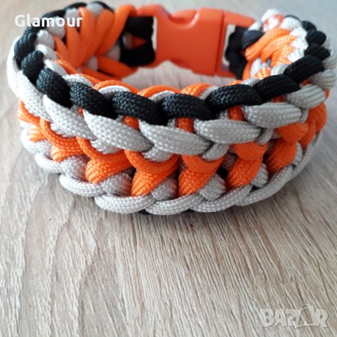 Паракорд гривна за мъже/18/19см/, снимка 4 - Гривни - 34204092