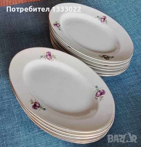 Порцеланови чинии , снимка 4 - Чинии - 52481201