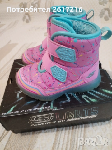 Детски зимни боти skechers , снимка 4 - Детски боти и ботуши - 51970957