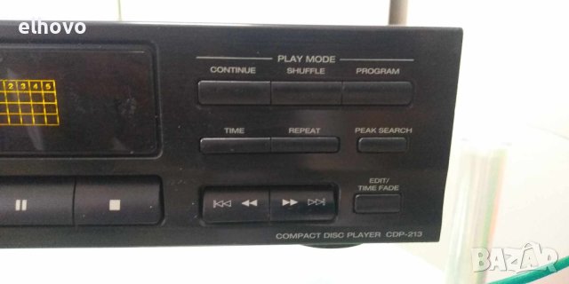 CD player SONY CDP-213, снимка 9 - Аудиосистеми - 42494148