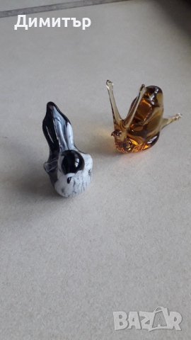 стъклени фигури , снимка 3 - Други ценни предмети - 36464029