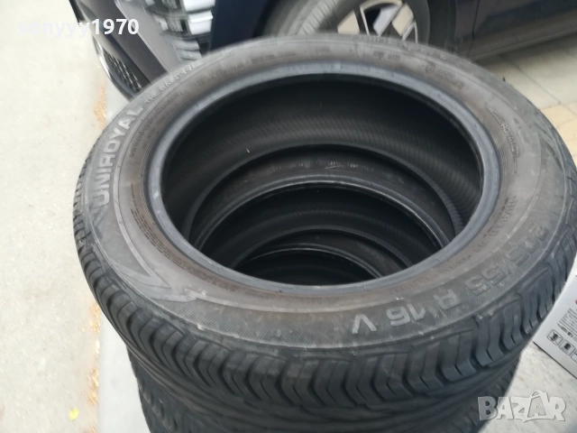 4БР ГУМИ-UNIROYAL 205/55/16-ВНОС GERMANY 2809252002, снимка 8 - Гуми и джанти - 51870512
