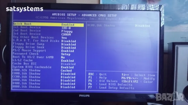 Дънна платка PCChips M747 BX Pro V5.0 Slot 1, снимка 12 - Дънни платки - 49395835