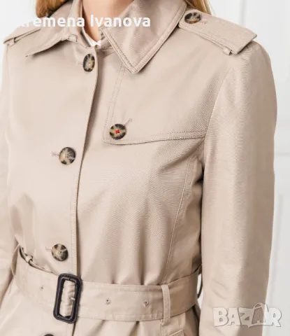 Tommy Hilfiger  Шлифер/тренчкот Heritage single brea, снимка 4 - Шлифери - 48983208