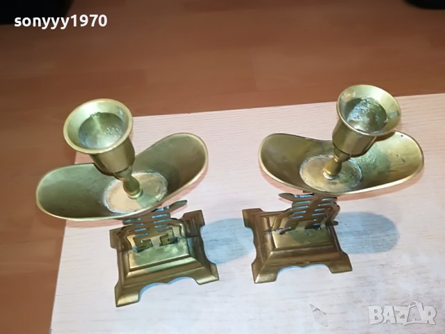 MADE IN HONG KONG-МЕД/МЕСИНГ-ВНОС FRANCE 1911222055, снимка 11 - Антикварни и старинни предмети - 38728488