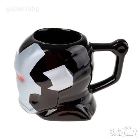 Керамична 3D чаша Iron Man – War Machine, 200 мл, снимка 3 - Чаши - 52681869