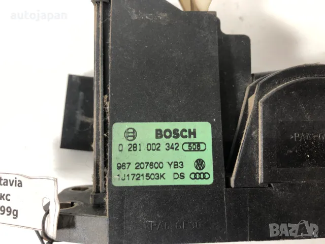 Педал газ потенциометър Skoda Octavia 1.9TDI 90кс 1999г 0281002342, снимка 2 - Части - 49858520