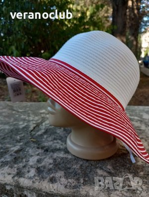 Бяла капела Червено Бяла периферия, снимка 3 - Шапки - 41788276