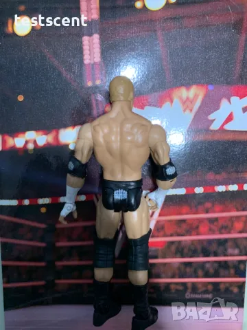 Екшън фигура WWE Triple H Трите Хикса Mattel basic Series играчка figure short hair, снимка 8 - Колекции - 49552984