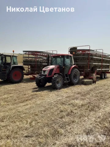 Продавам самонатоварващо ремарке за бали Kemper BE125-2бр, снимка 2 - Селскостопанска техника - 55847040