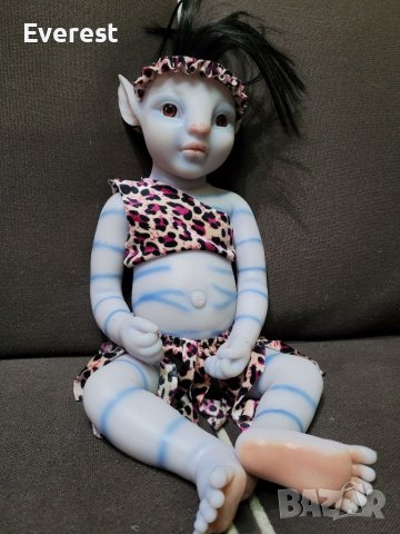AVATAR,  бебе момиче АВАТАР силиконово,реален размер, снимка 9 - Приключенски - 40133977
