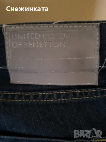 Дънки United Colors of Benetton, снимка 4 - Дънки - 49761625