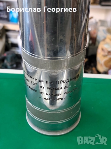 Военно изкуство ваза от гилза , снимка 4 - Антикварни и старинни предмети - 51731717