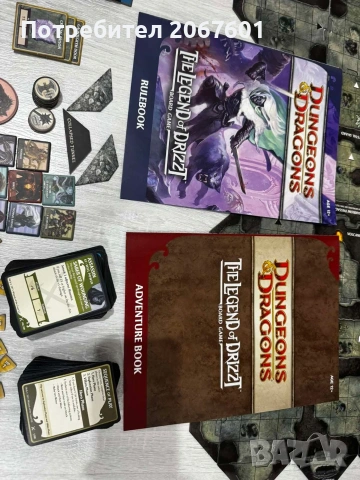 Dungeons and dragons - The legend of Drizzd - настолна игра , снимка 7 - Настолни игри - 53440386