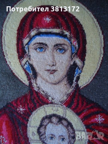 гоблен Богородица, снимка 2 - Гоблени - 41899811