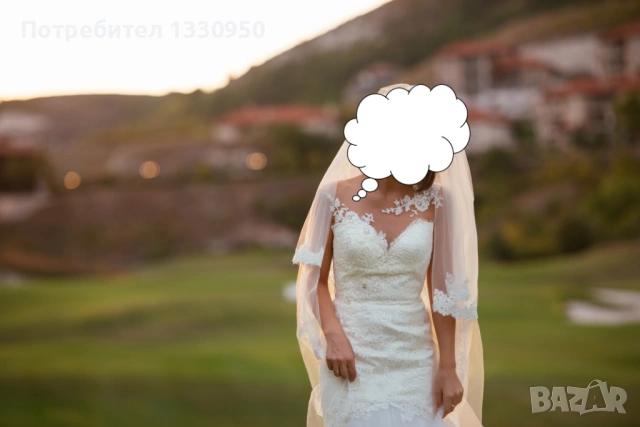 Булчинска рокля, снимка 4 - Сватбени рокли - 53760108