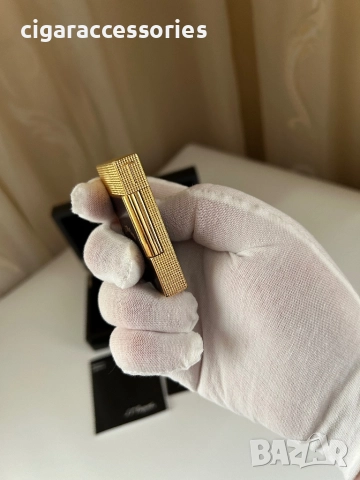 S.T. Dupont Ligne 2 Padron – запалка с два пламъка, снимка 5 - Запалки - 52636400