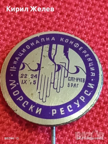 Две значки от соца Авиокомпания ТАБСО от 50г. редки за КОЛЕКЦИЯ 53549, снимка 6 - Колекции - 53258391