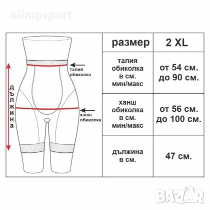 Стягащи бермуди за оформяне на фигурата California. , снимка 2 - Други - 56117865