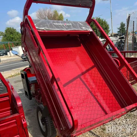 Товарна електрическа триколка HEAVY CARGO 2000W, 600кг, Max Motors, сертификат, снимка 6 - Мотоциклети и мототехника - 55844022