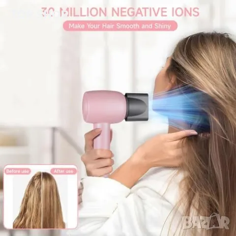 Нов Сешоар QKMZ с Безчетков Мотор, Бързо и Ефективно Сушене, Лек, снимка 3 - Сешоари - 49657696