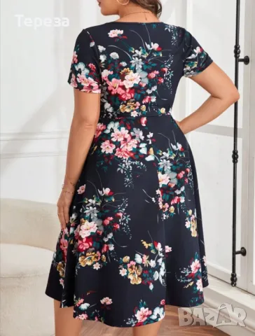 🆕 Рокля на цветя /XXL 🌸, снимка 6 - Рокли - 50074597