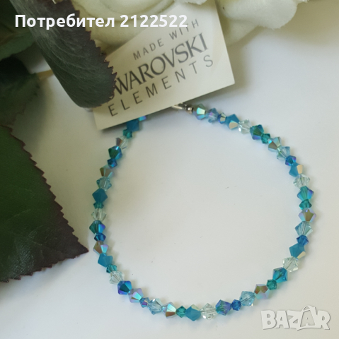 Гривни от Swarovski Crystals, снимка 12 - Гривни - 36407140