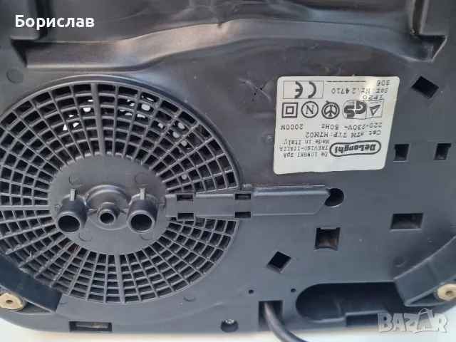 Отоплителна, вентилаторна печка Delongni, снимка 4 - Отоплителни печки - 49105253