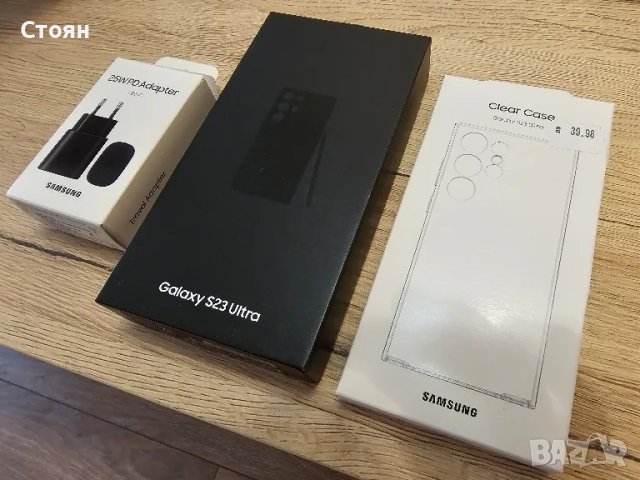 Като нов Samsung Galaxy S23 Ultra, Dual SIM, 12GB RAM, 512GB, 5G, Phantom Black, снимка 1