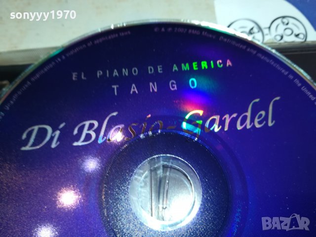 DI BLASIO GARDEL TANGO CD 1402231641, снимка 10 - CD дискове - 39673584